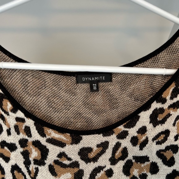 Dynamite Animal Print Blouse - Picture 2 of 4